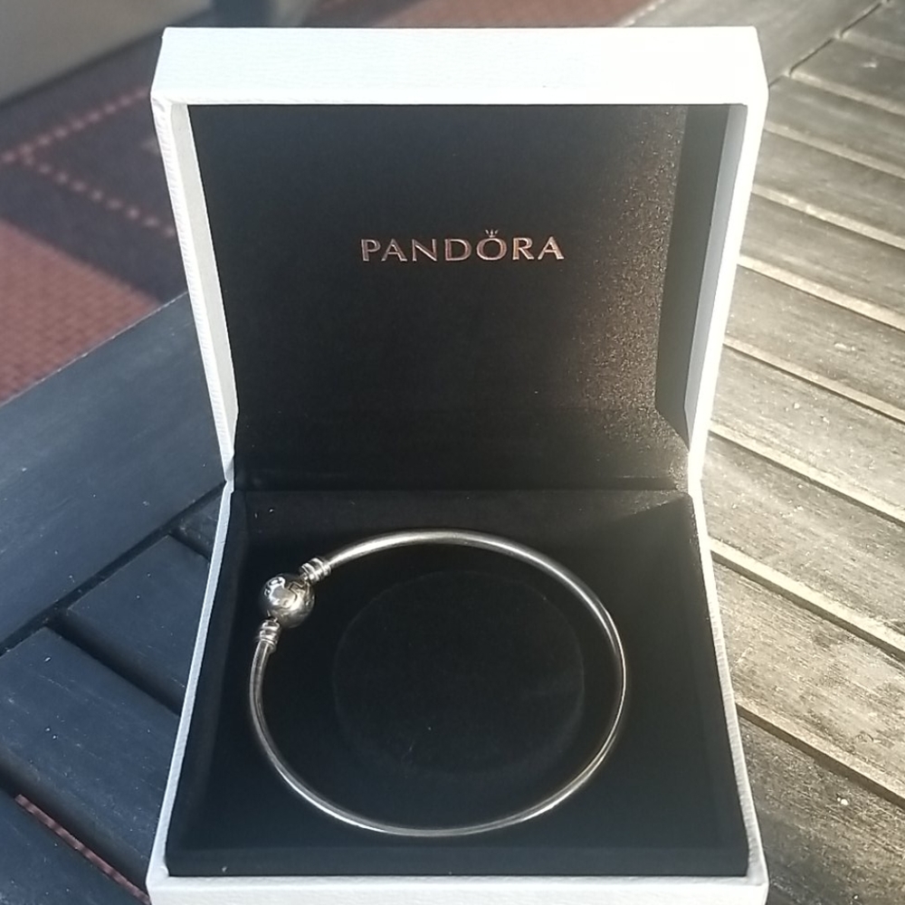 Pandora 7.5" Sterling Silver Bangle Bracelet